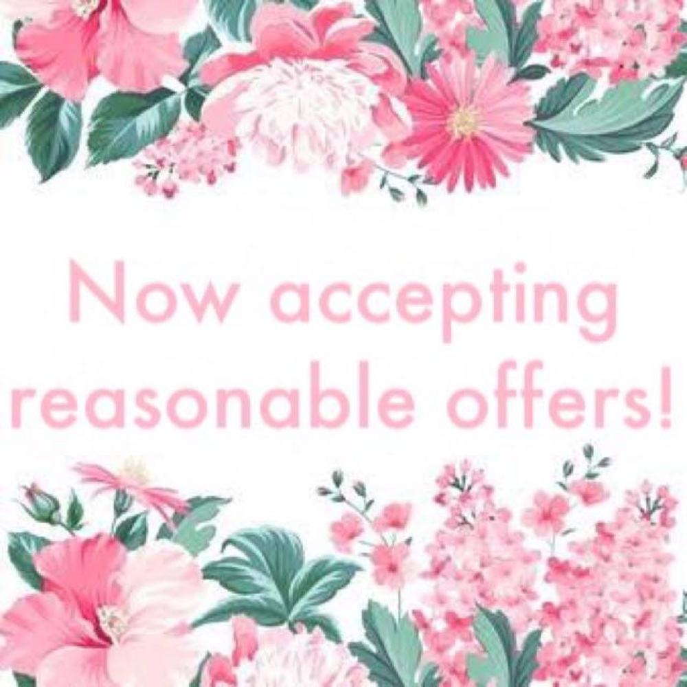 All offers are entertained. Willing to negotiate.